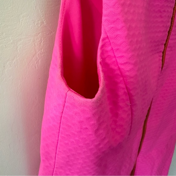 Lilly Pulitzer Gabby Shift Dress | Pop Pink Gold - Picture 9 of 11